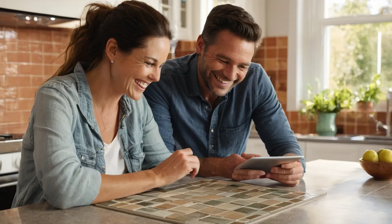 Homeowner reviewing remodeling plans with a local provider in the Plant City area